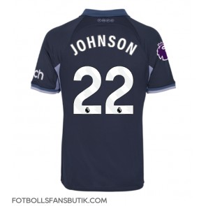 Tottenham Hotspur Brennan Johnson #22 Replika Bortatröja 2023-24 Kortärmad